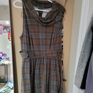Torrid Outlander Cowl Neck Dress